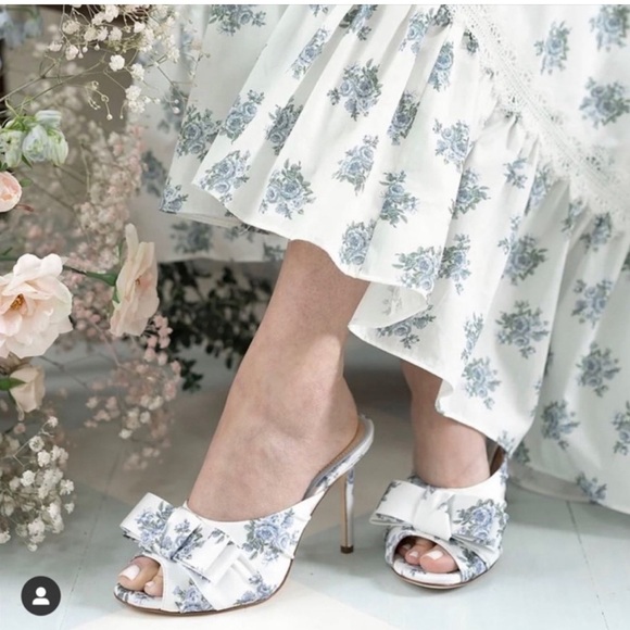 Antonio Melani x Born of Fifth Arden Floral Bow Family Matching Dress Sandals - Picture 2 of 7